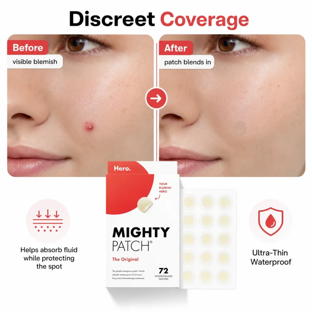 Hydrocolloid Overnight Acne Patches