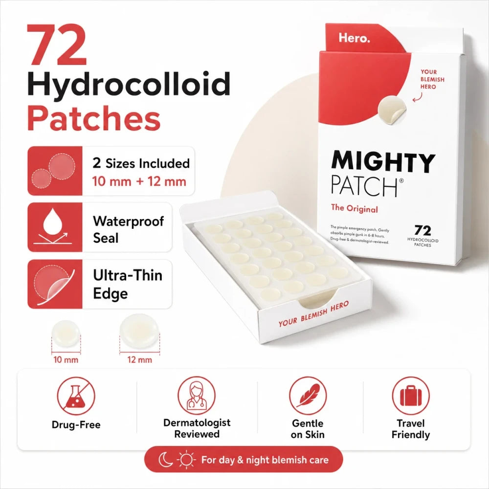 Hydrocolloid Overnight Acne Patches