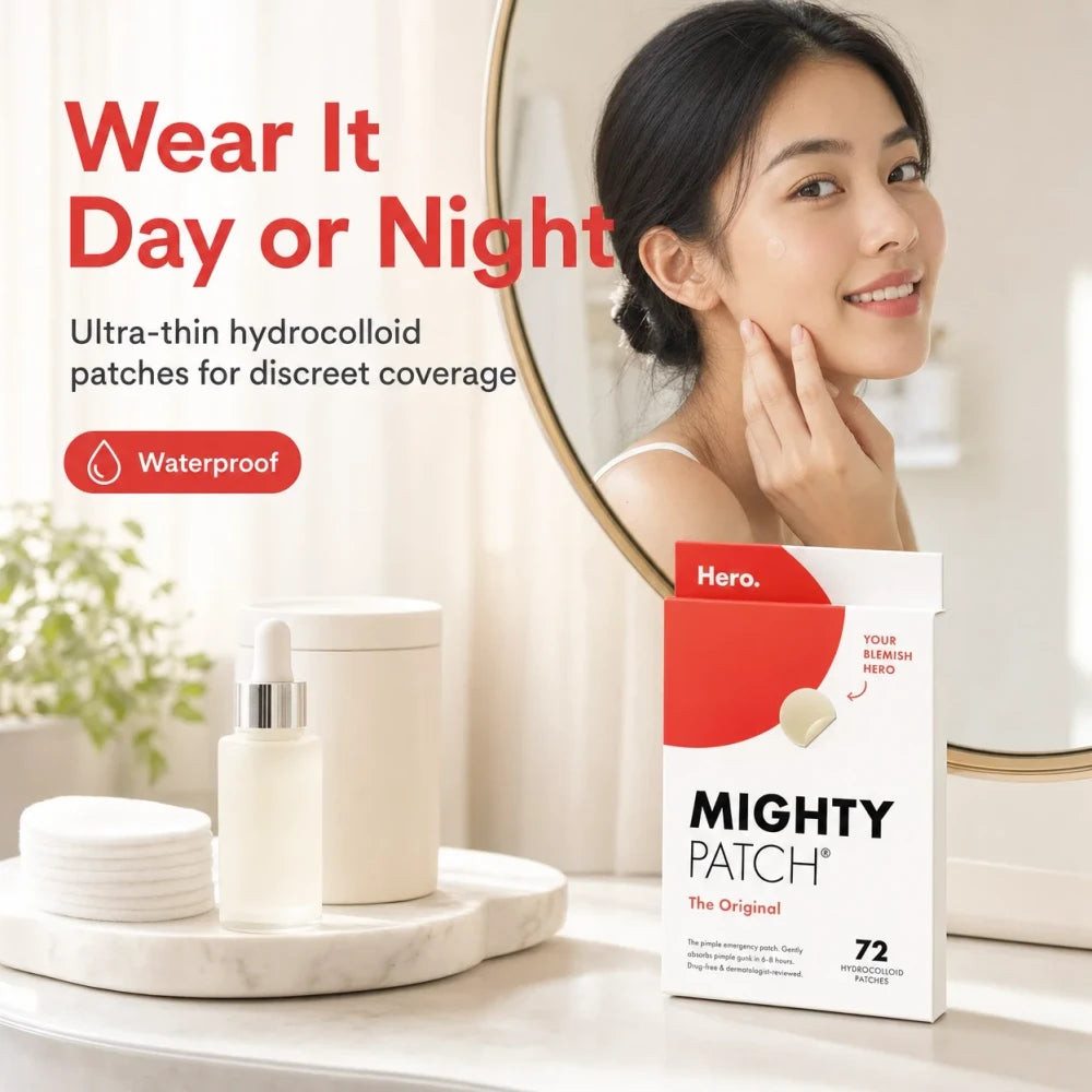 Hydrocolloid Overnight Acne Patches